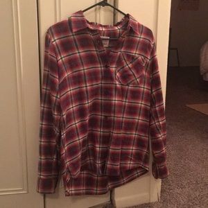 Burton plaid shirt
